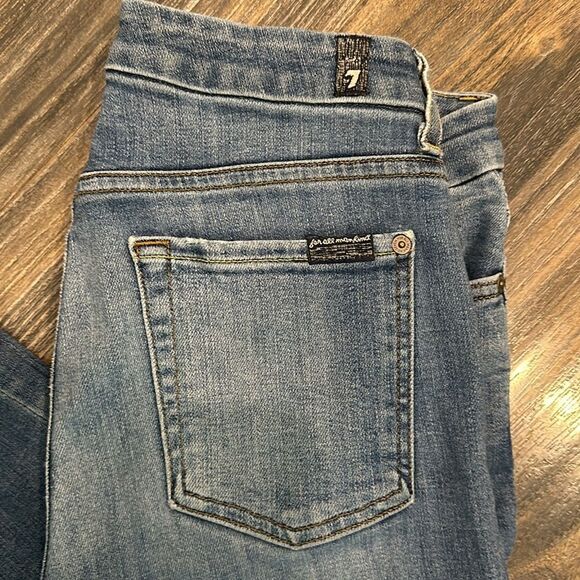 7 for all Mankind Ankle Skinny Jeans - Picture 4 of 8